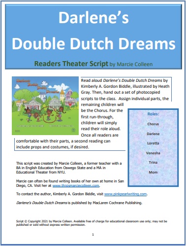 Double Dutch Dreams Theater Script